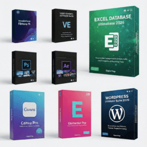 Professional Vector Design & Graphics Suite Pro (2025-2026 Edition) - Lifetime Access